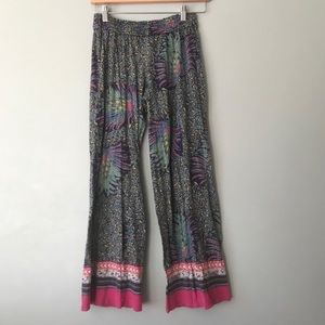 Lilka Anthropologie Cotton Paisley Lounge Pants